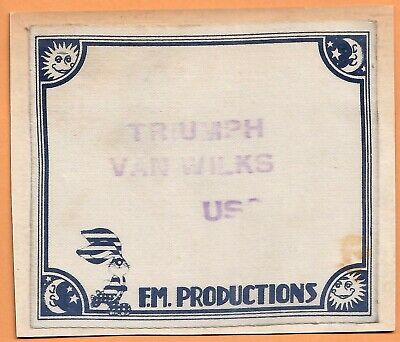 Triumph / Van Wilks - 1980 Backstage Pass - Fm Productions Bill Graham